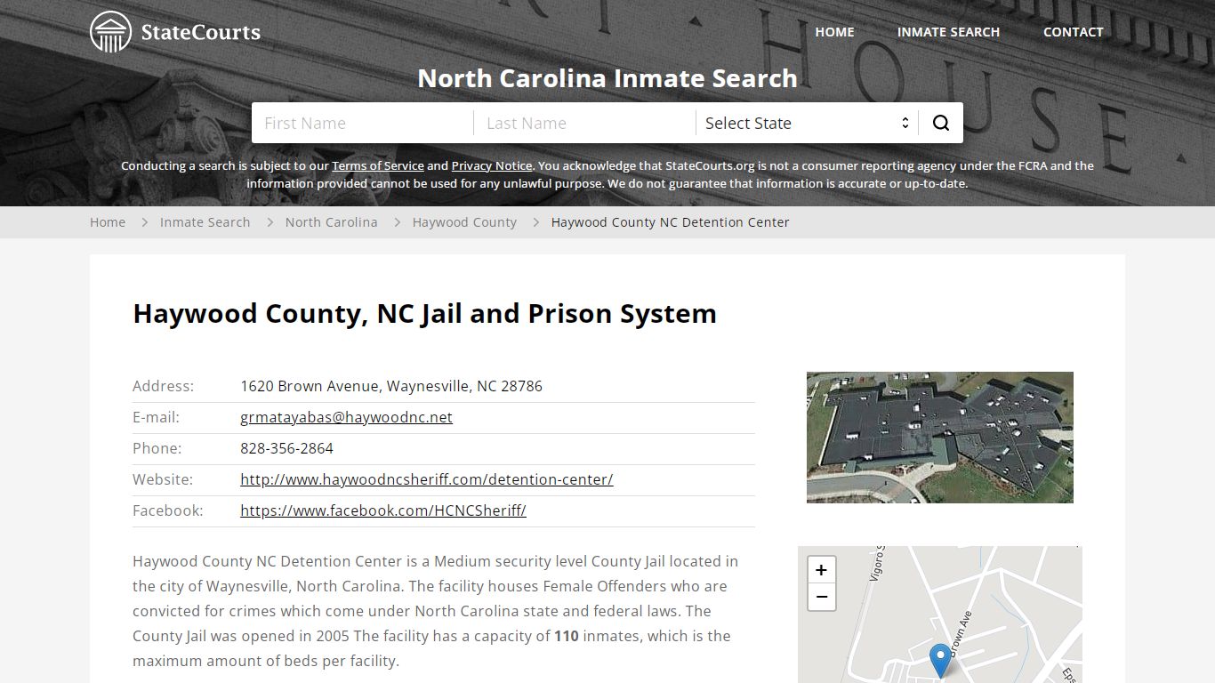 Haywood County NC Detention Center Inmate Records Search ...